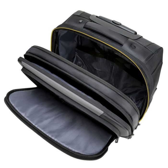 Targus Malette à roulettes CityGear pour ordinateur portable 15 à 17.3 pouces avec compartiment pour tablette - Noir