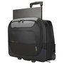 Targus Malette à roulettes CityGear pour ordinateur portable 15 à 17.3 pouces avec compartiment pour tablette - Noir