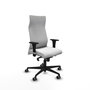 Piqueras Y Crespo Fauteuil Albacete Blanc avec Mécanisme Synchrone et Accoudoirs 1D