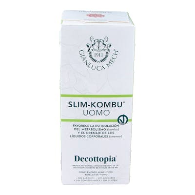 DECOTTOPIA Slim Kombu Hombre 500Ml - Complément alimentaire dépuratif à base de plantes pour homme, vegan DECOTTOPIA Slim Kombu Hombre 500Ml - Complément alimentaire dépuratif à base de plantes pour homme, vegan