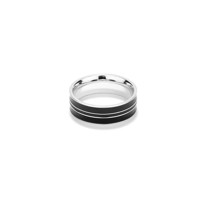 Bague Homme Radiant RH000142-20 Argenté Noir 20