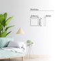 GSC Evolution Panneau LED de surface Borma 60x60cm 40W 4200K Nickel