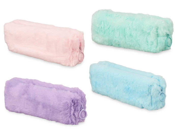 Pincello Trousse Rectangulaire Pompon Assortie 22x5x7 cm Tissu (Set de 24) Pincello Trousse Rectangulaire Pompon Assortie 22x5x7 cm Tissu (Set de 24)