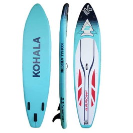 Ociotrends Tabla Kohala Arrow 2, planche de skate pour enfants de 6 ans et plus, 335 x 75 x 15 cm (20 pouces)