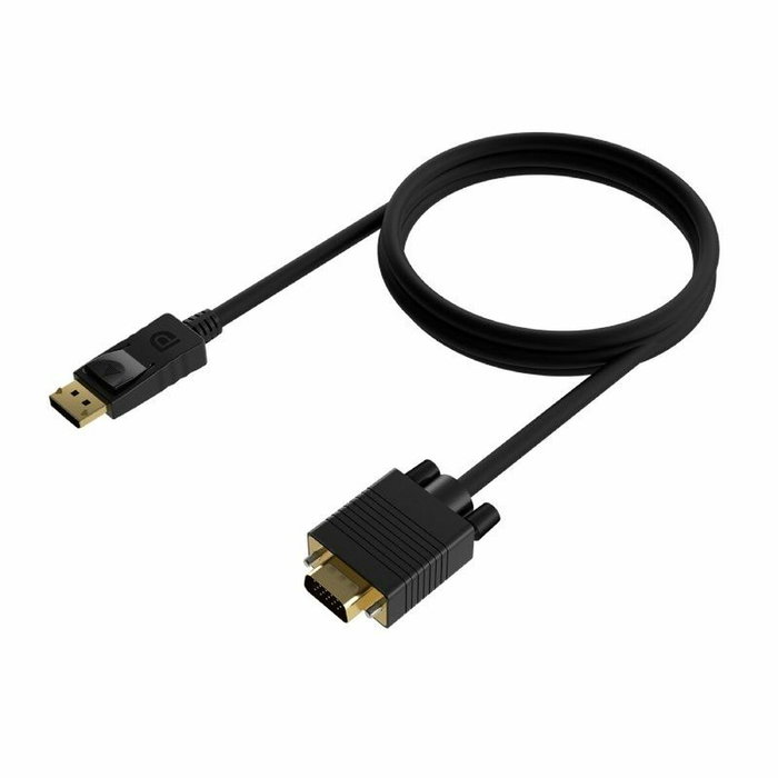 Adaptateur DisplayPort vers VGA Aisens A125-0552 1 m Noir Adaptateur DisplayPort vers VGA Aisens A125-0552 1 m Noir
