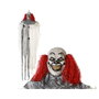 BigBuy Home Décoration d'Halloween Clown 175 cm avec lumière, son et mouvement