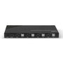 Lindy Commutateur KVM HDMI 4 Ports 4K60 Hz avec USB 2.0, Audio et HDR - Contrôle 4 PC depuis un clavier, une souris et un écran