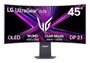 LG Monitor Gaming UltraGear 45GX950A-B 44.5" OLED UltraWide 5K 165Hz 0.03ms - 21:9 Courbe 800R FreeSync G-Sync HDR400 USB-C 90W