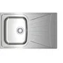 Teka Évier StarBright en acier inoxydable inox mat, encastrable