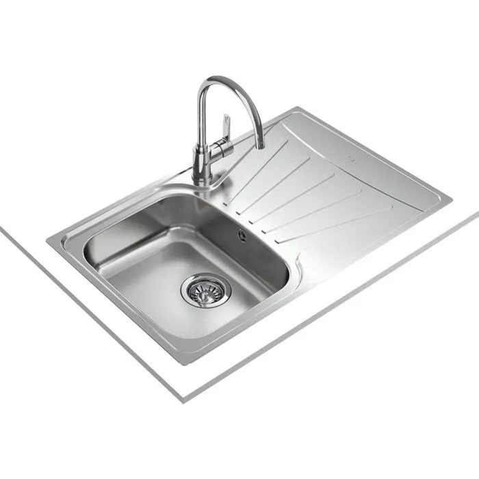 Teka Évier StarBright en acier inoxydable inox mat, encastrable