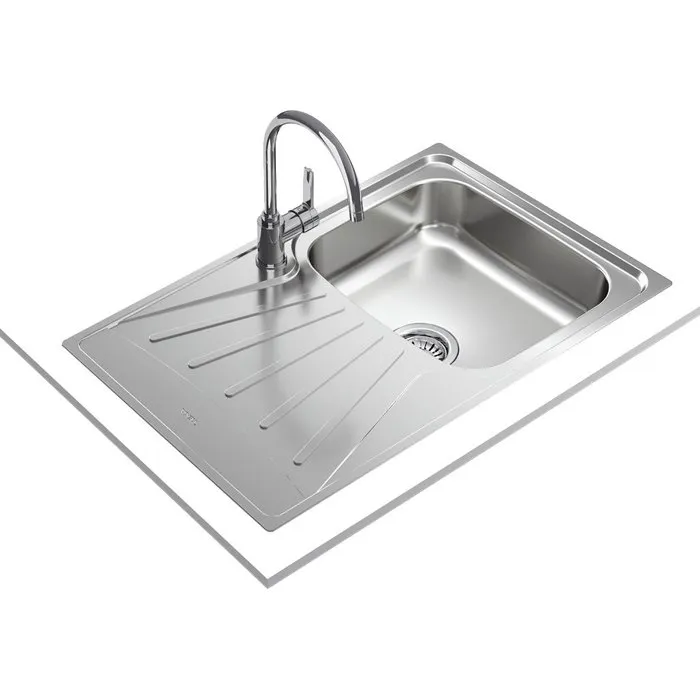 Teka Évier StarBright en acier inoxydable inox mat, encastrable