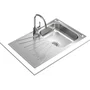 Teka Évier StarBright en acier inoxydable inox mat, encastrable