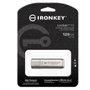 Kingston IronKey IKLP50 Clé USB 3.2 128GB avec Cryptage AES