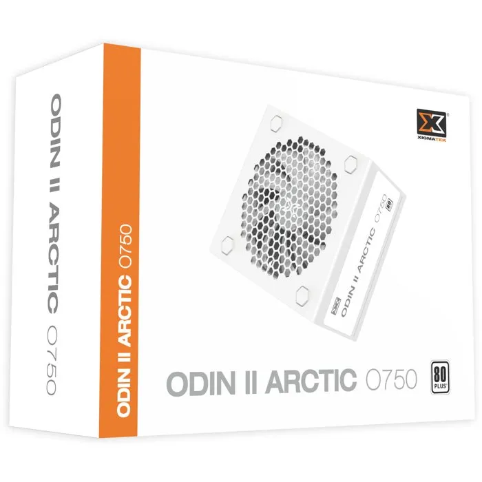 Xigmatek Odin II O750 ARCTIC - Alimentation PC 750W 80Plus - Non modulaire - Ventilateur 120mm - Blanc Xigmatek Odin II O750 ARCTIC - Alimentation PC 750W 80Plus - Non modulaire - Ventilateur 120mm - Blanc