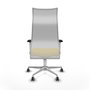 Piqueras y Crespo Chaise de Bureau Albacete Jaune et Blanc