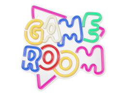 Forever Lampe Neon Plexi LED Game Multicolore avec Variateur USB
