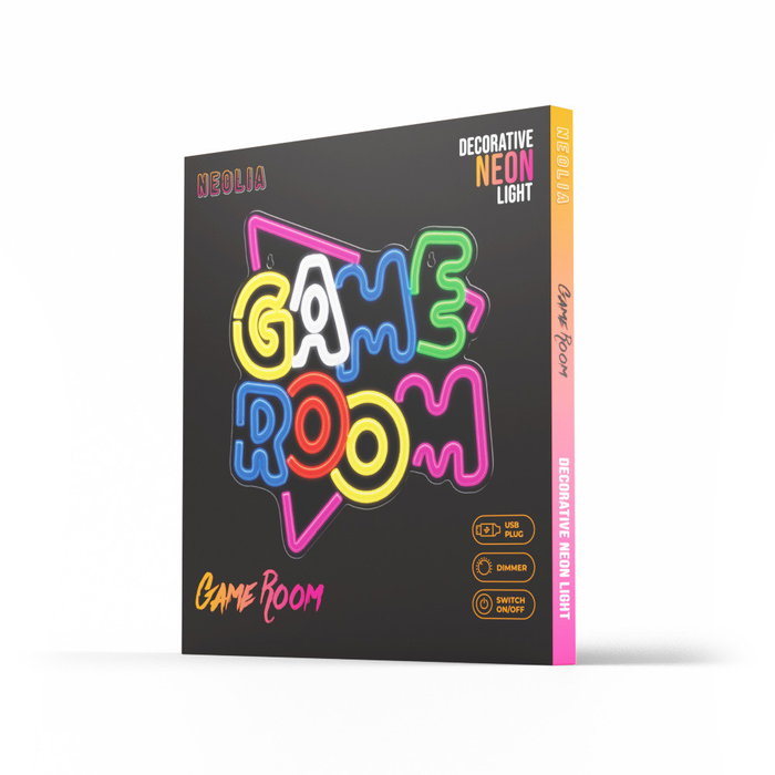 Forever Lampe Neon Plexi LED Game Multicolore avec Variateur USB Forever Lampe Neon Plexi LED Game Multicolore avec Variateur USB