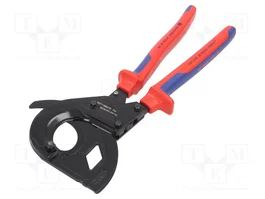 KNIPEX Ciseaux avec mécanisme à cliquet 315 mm en acier