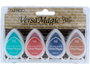 Tsukineko Set de 4 tampons d'encre VERSAMAGIC opaques effet craie Suroeste