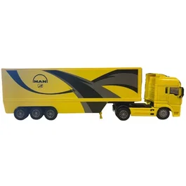 Newray Camion miniature de collection MAN TG18.410A avec remorque container - 1/32