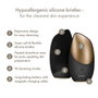 Geske SmartAppGuided Brosse faciale sonique 6 en 1 - Noir