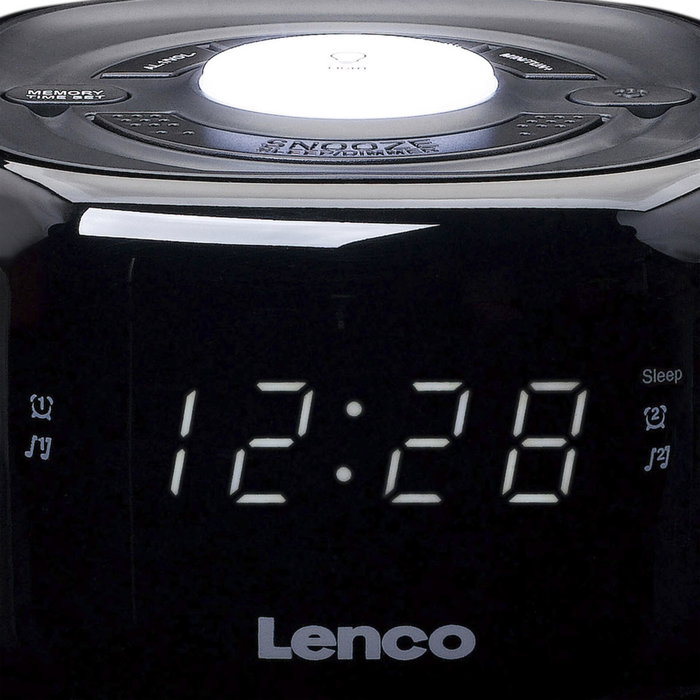Lenco CR-12BK noir