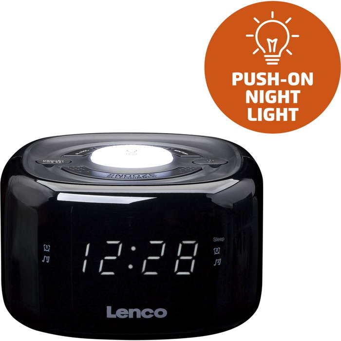 Lenco CR-12BK noir