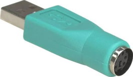MicroConnect Adaptateur PS/2 USBA-M/PS2-F USB Type-A mâle vers PS/2 femelle