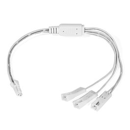 HERRAJES ALK Cable de connexion JST 20 cm, mâle à 3 femelles, pour connectique électronique