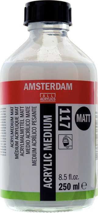 Amsterdam Médium pour acrylique mate demi-ton 250 ml Modèle 117 Amsterdam Médium pour acrylique mate demi-ton 250 ml Modèle 117