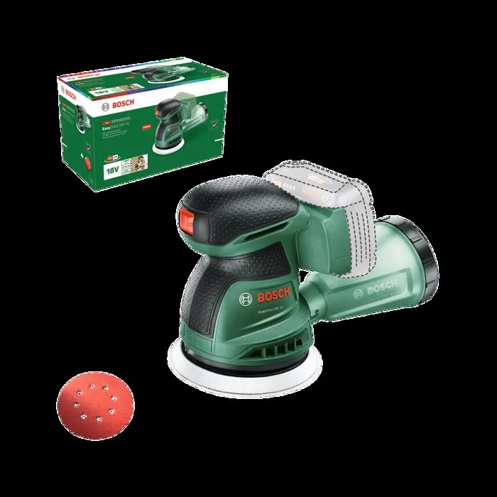 Bosch - EasyOrbit 18V10 - Ponceuse excentrique sans fil 18V, 125mm - Système Power For All 18V Bosch - EasyOrbit 18V10 - Ponceuse excentrique sans fil 18V, 125mm - Système Power For All 18V