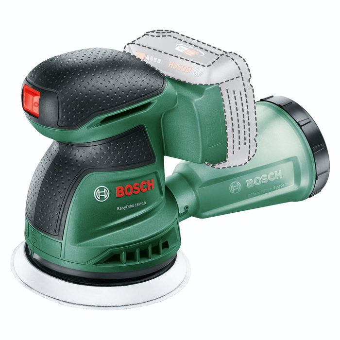 Bosch EasyOrbit 18V-10 - Ponceuse excentrique sans fil 125mm Bosch EasyOrbit 18V-10 - Ponceuse excentrique sans fil 125mm