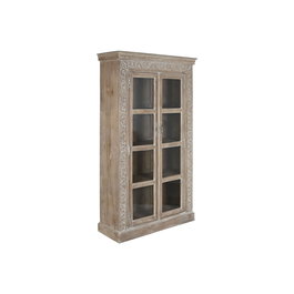 Présentoir Home ESPRIT Blanc Bois de manguier 120 X 44 X 210 cm