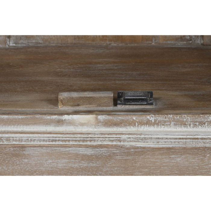 Présentoir Home ESPRIT Blanc Bois de manguier 120 X 44 X 210 cm Présentoir Home ESPRIT Blanc Bois de manguier 120 X 44 X 210 cm