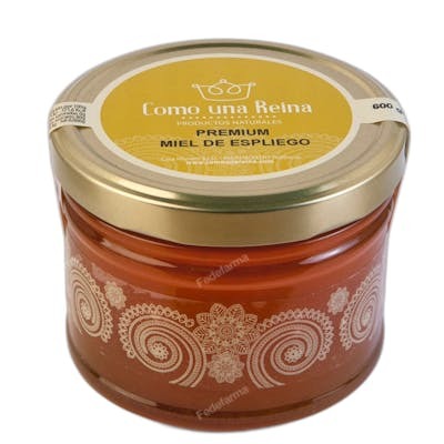 Como Una Reina Miel de Lavande Bocal en Verre Premium 600 Gr Como Una Reina Miel de Lavande Bocal en Verre Premium 600 Gr