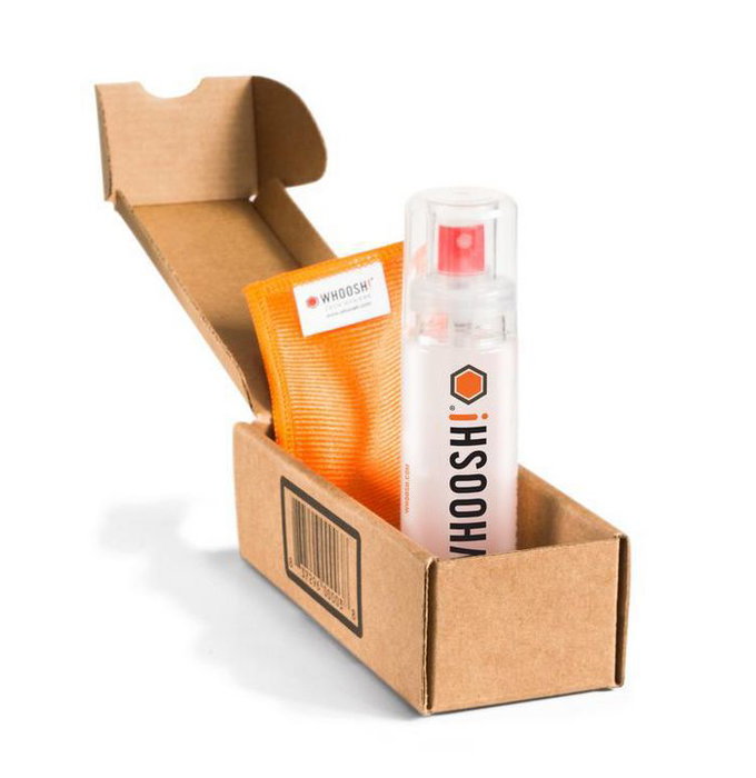 Whoosh! Go XL - Nettoyant et Lustrant Écran pour Téléphones et Appareils Tech, 100ml - Nettoie Poussière et Traces Digitales, Sans Alcool