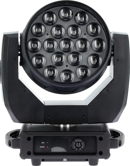 ALGAMLIGHT Lira Wash Zoom 19 X 15W RGBW Tête mobile Wash LED avec zoom motorisé noir