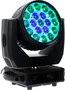 ALGAMLIGHT Lira Wash Zoom 19 X 15W RGBW Tête mobile Wash LED avec zoom motorisé noir