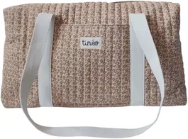 Tineo - Sac à langer imprimé léopard, pratique et lavable, avec anses, 40 x 22 x 24 cm, pour sorties bébé, change et accessoires