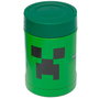 PUCKATOR Gamelle thermique portable 500ml Minecraft Creeper double paroi en acier inoxydable pour aliments chauds et froids avec anse