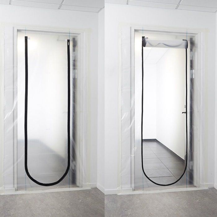 Probuilder Barrière de protection contre la poussière pour porte, 220 x 110 cm Probuilder Barrière de protection contre la poussière pour porte, 220 x 110 cm
