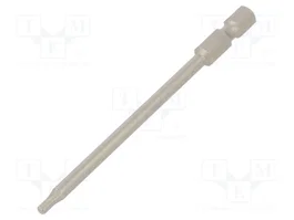 WERA Embout de tournevis Hex 2,5mm 1/4 pol. 89mm