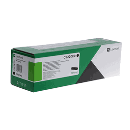 Lexmark C3220K0 - Cartouche de toner noir pour imprimante