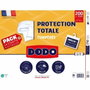 DODO Pack couette 220x240 cm + 2 oreillers et 2 protège-oreillers blanc