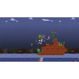 Just For Games Worms Armageddon - Edition Anniversary - Jeu de Stratégie PS5 avec Mode Multijoueur en Ligne