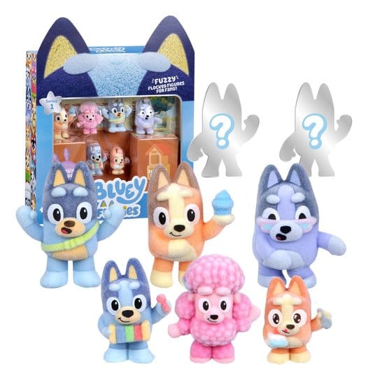 Bluey Fuzzies pack de figurines deluxe Bluey Fuzzies pack de figurines deluxe