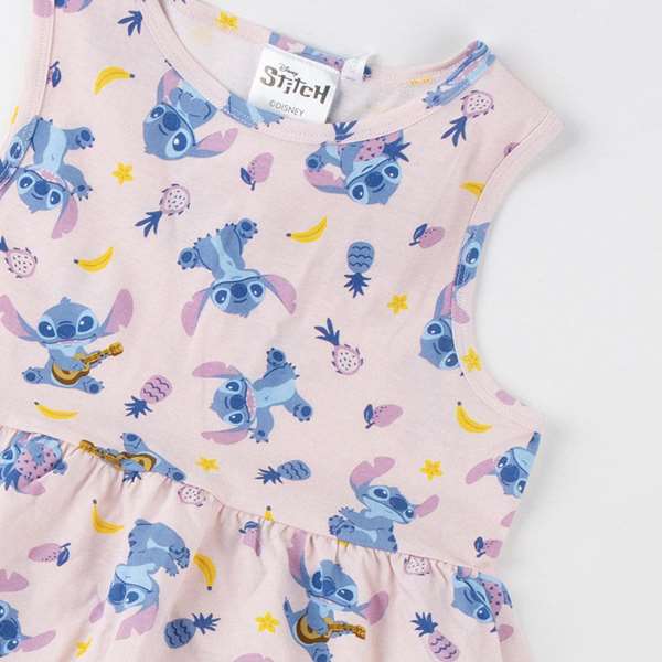 Cerdá - Vestido Single Jersey Stitch - Robe pour enfant 8 ans - Modèles assortis - Couleur Light Pink