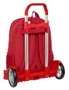 Safta Moch 665+Carro Evolution - Valise à roulettes imperméable pour enfant Sevilla FC, 32 x 43 x 14 cm