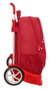 Safta Moch 665+Carro Evolution - Valise à roulettes imperméable pour enfant Sevilla FC, 32 x 43 x 14 cm