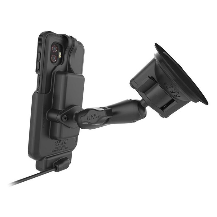 RAM Mounts RAM EZ-Roll'r' Powered Dock pour Samsung Galaxy XCover6 Pro